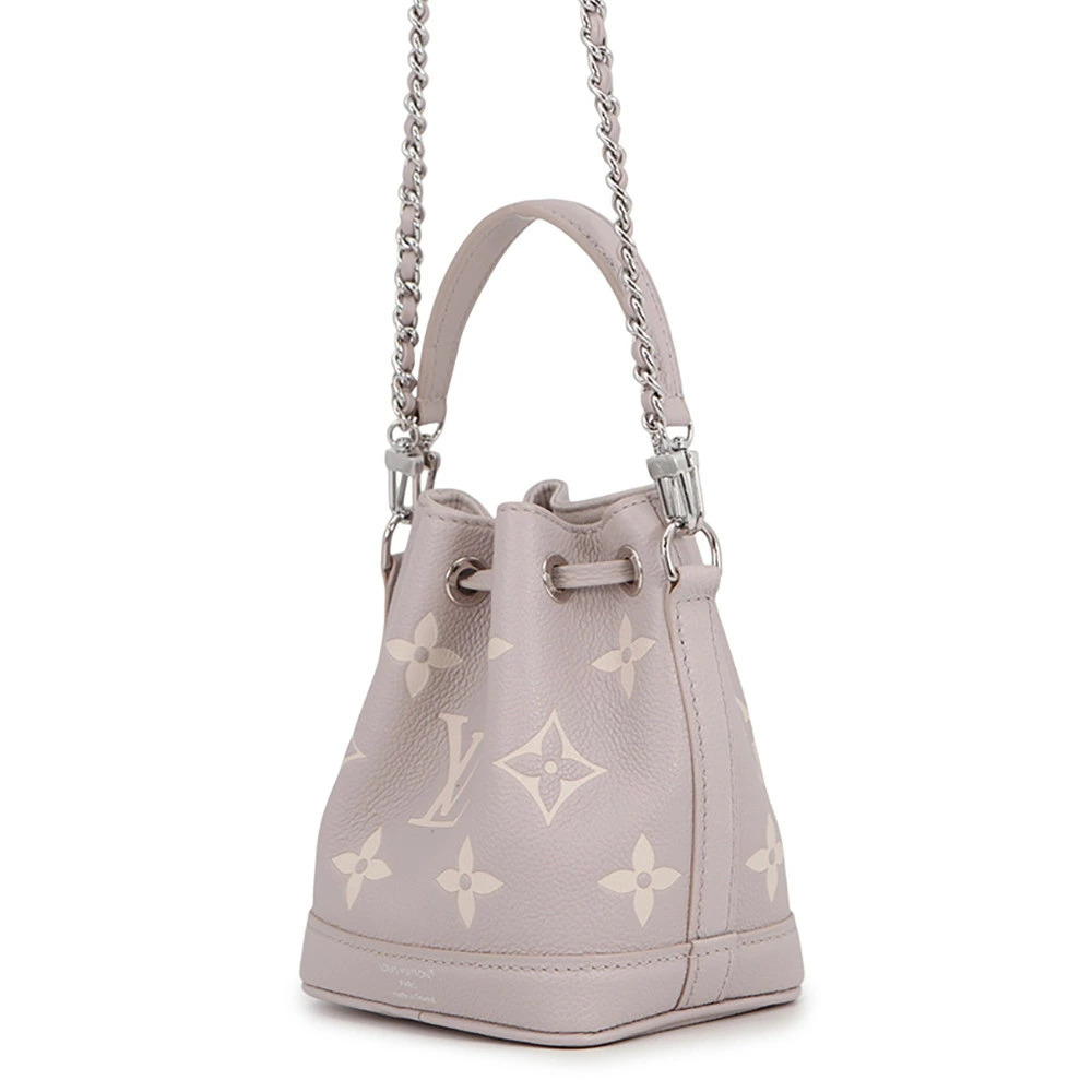 Louis Vuitton Noe handbag bag Empreinte shoulder Monogram Brown